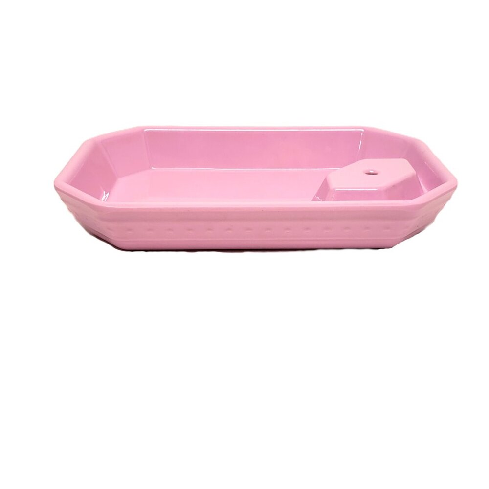 Nora Fleming Set x3 Pastel Melamine Dainty Dishes MEL07 Lot 2020 Dish Green Pink - Picture 5 of 10